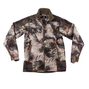 ScentLok Ridge Hunting Jacket Mossy Oak Terra Gila Camo Mens Small Carbon Alloy